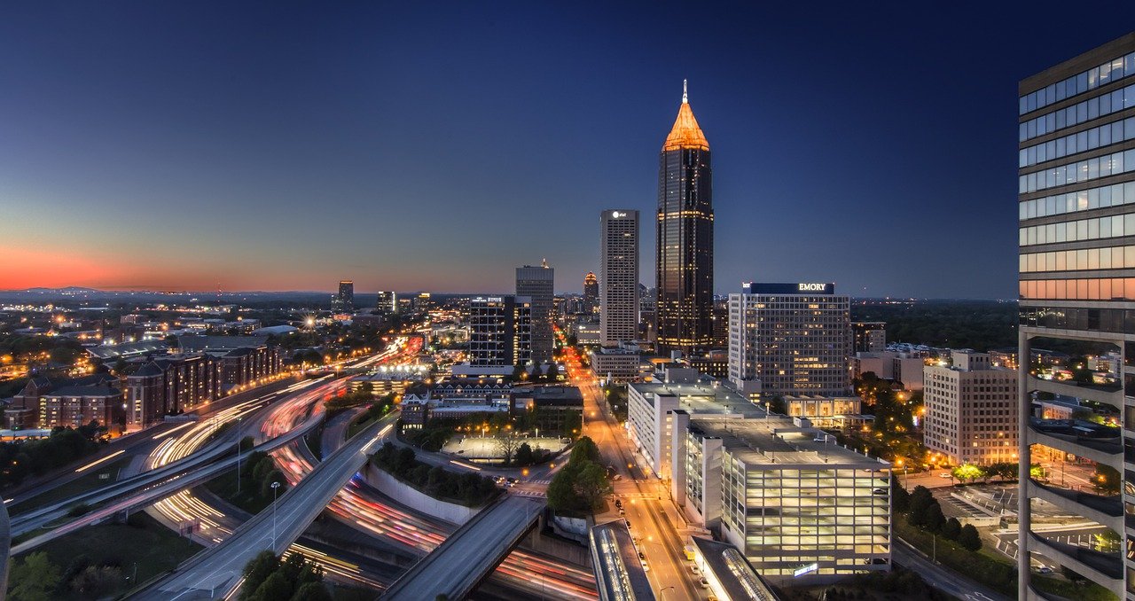 skyline georgia downtown